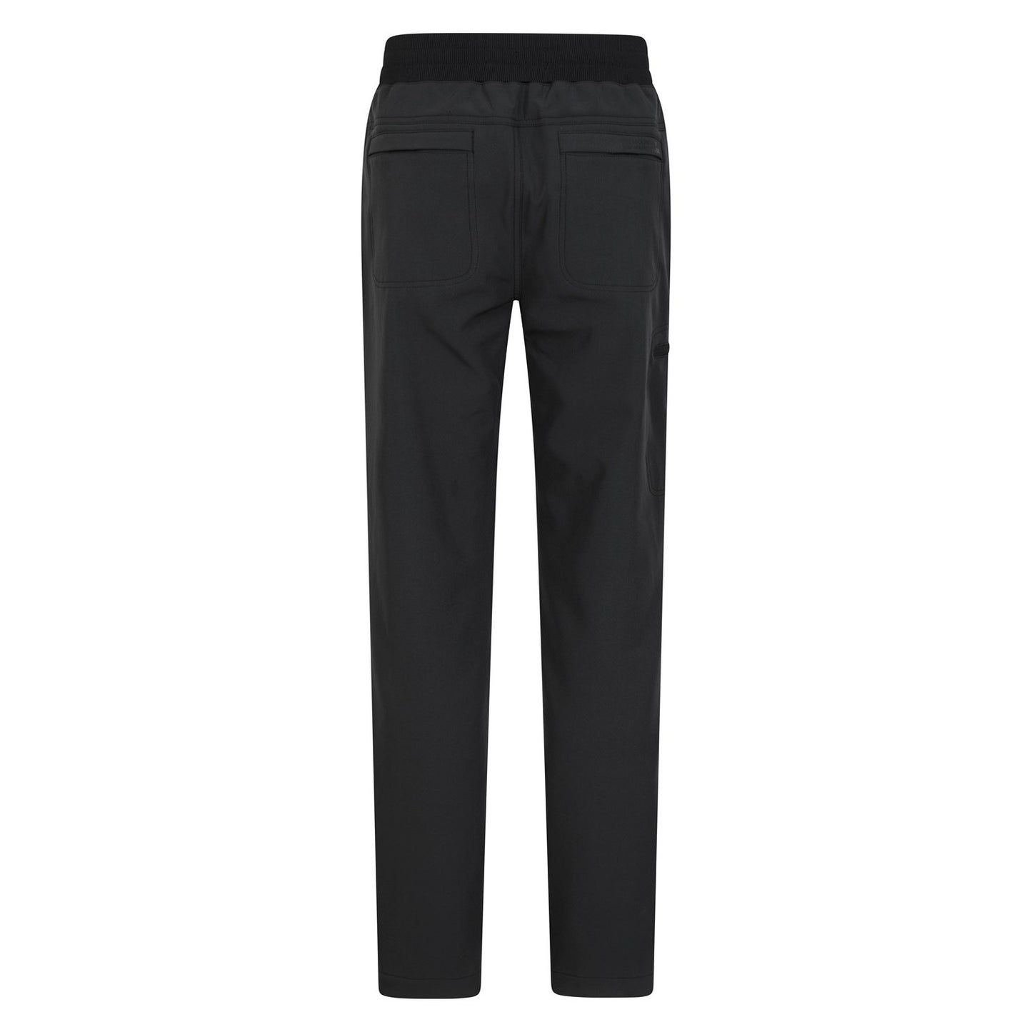 Black - Back - Mountain Warehouse Womens-Ladies Adventure Water Resistant Hiking Trousers