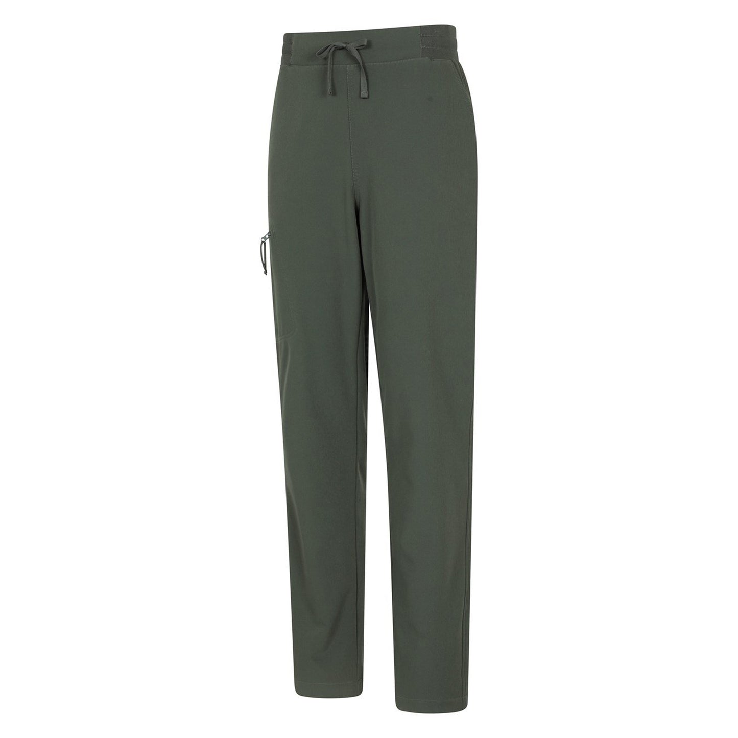 Khaki Green - Lifestyle - Mountain Warehouse Womens-Ladies Adventure Water Resistant Hiking Trousers