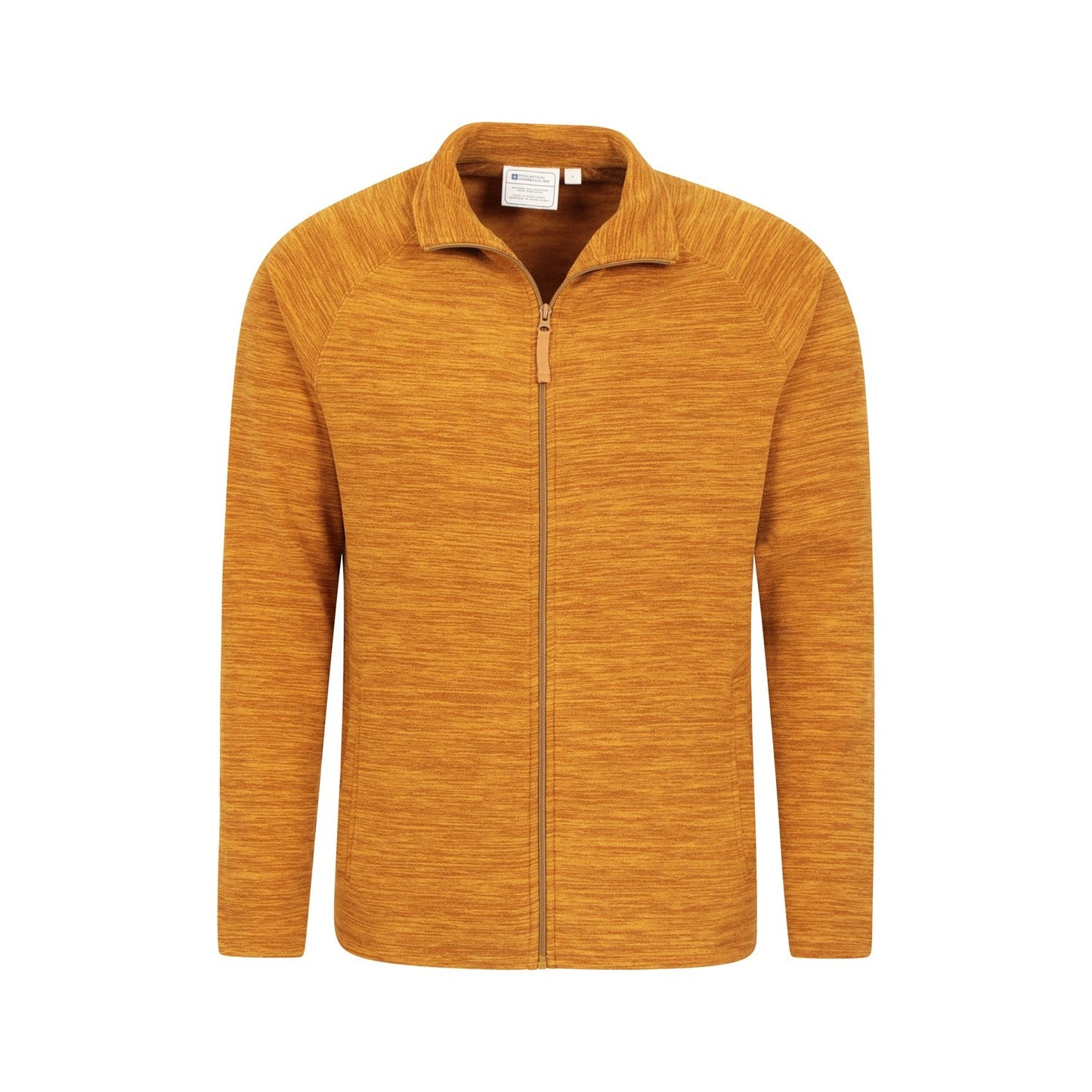 Yellow - Lifestyle - Mountain Warehouse Mens Snowdon II Full Zip Fleece Jacket