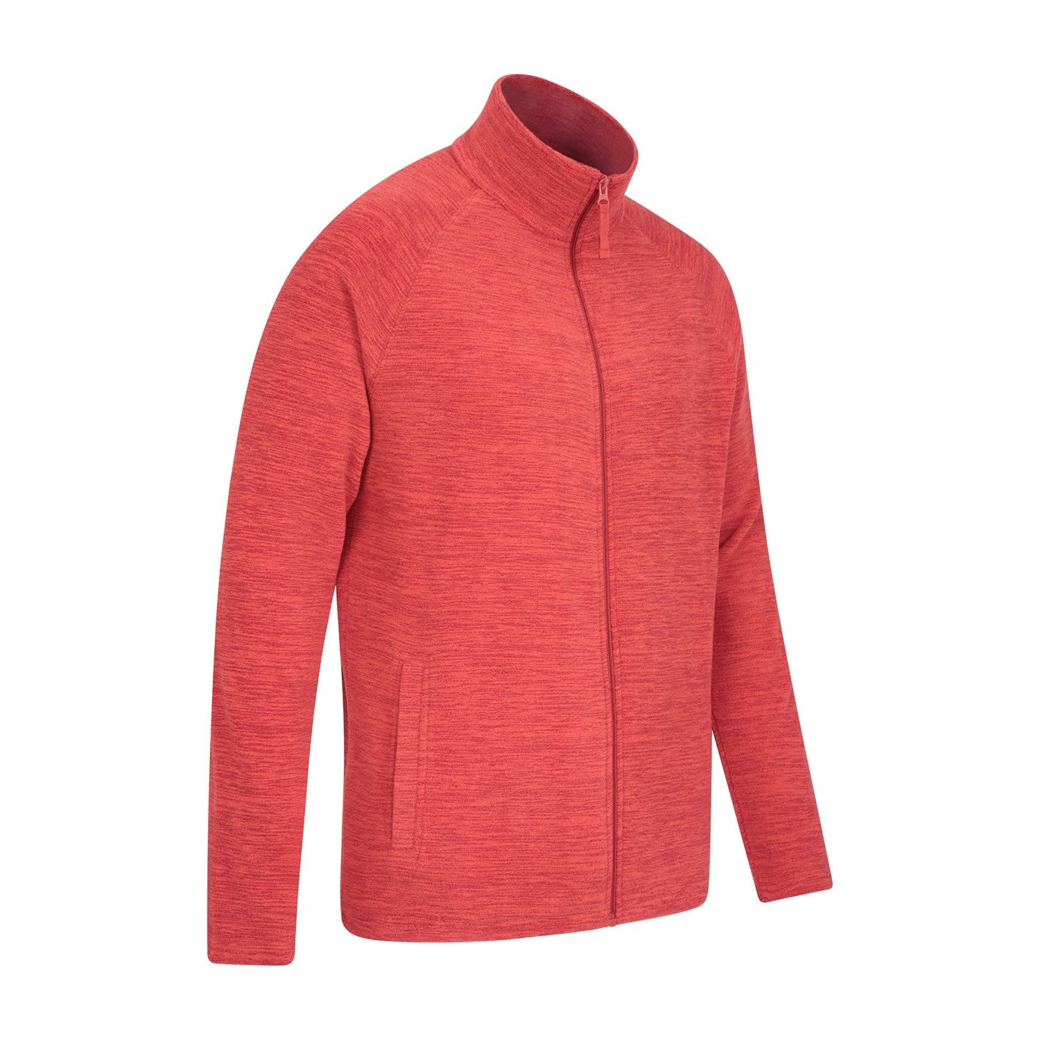 Red - Back - Mountain Warehouse Mens Snowdon II Full Zip Fleece Jacket