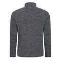 Dark Grey - Back - Mountain Warehouse Mens Snowdon II Full Zip Fleece Jacket