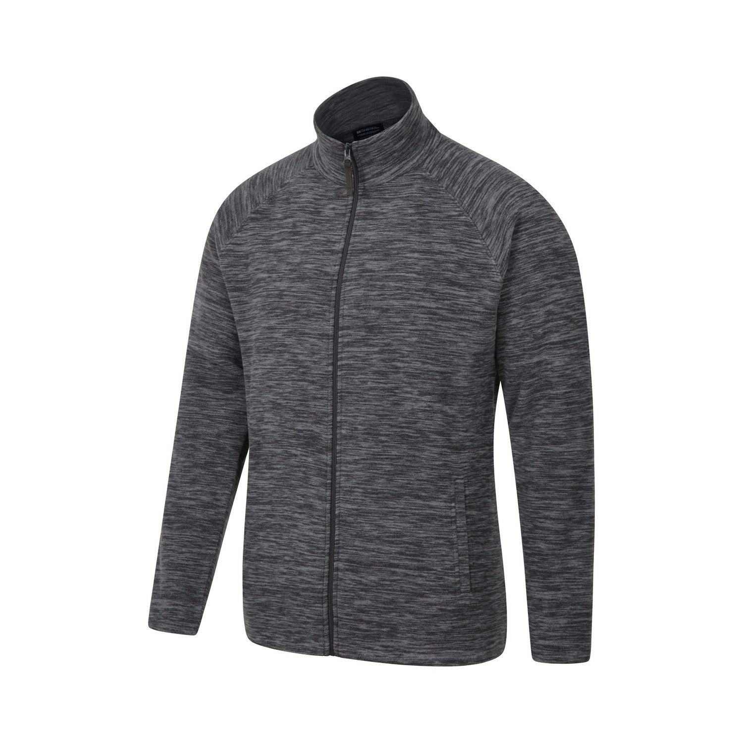 Charcoal - Lifestyle - Mountain Warehouse Mens Snowdon II Full Zip Fleece Jacket