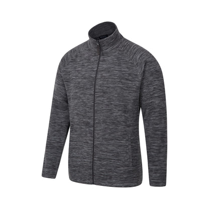 Charcoal - Lifestyle - Mountain Warehouse Mens Snowdon II Full Zip Fleece Jacket