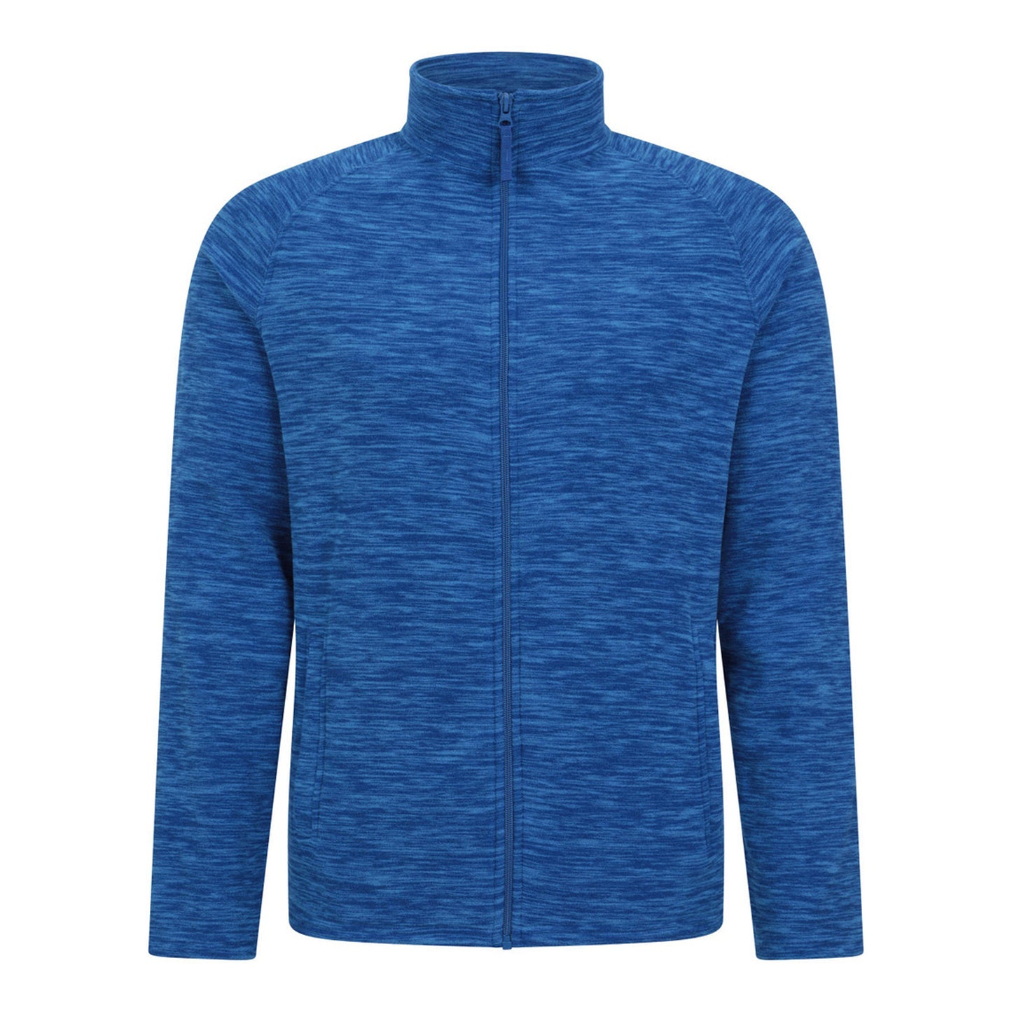 Cobalt Blue - Front - Mountain Warehouse Mens Snowdon II Full Zip Fleece Jacket
