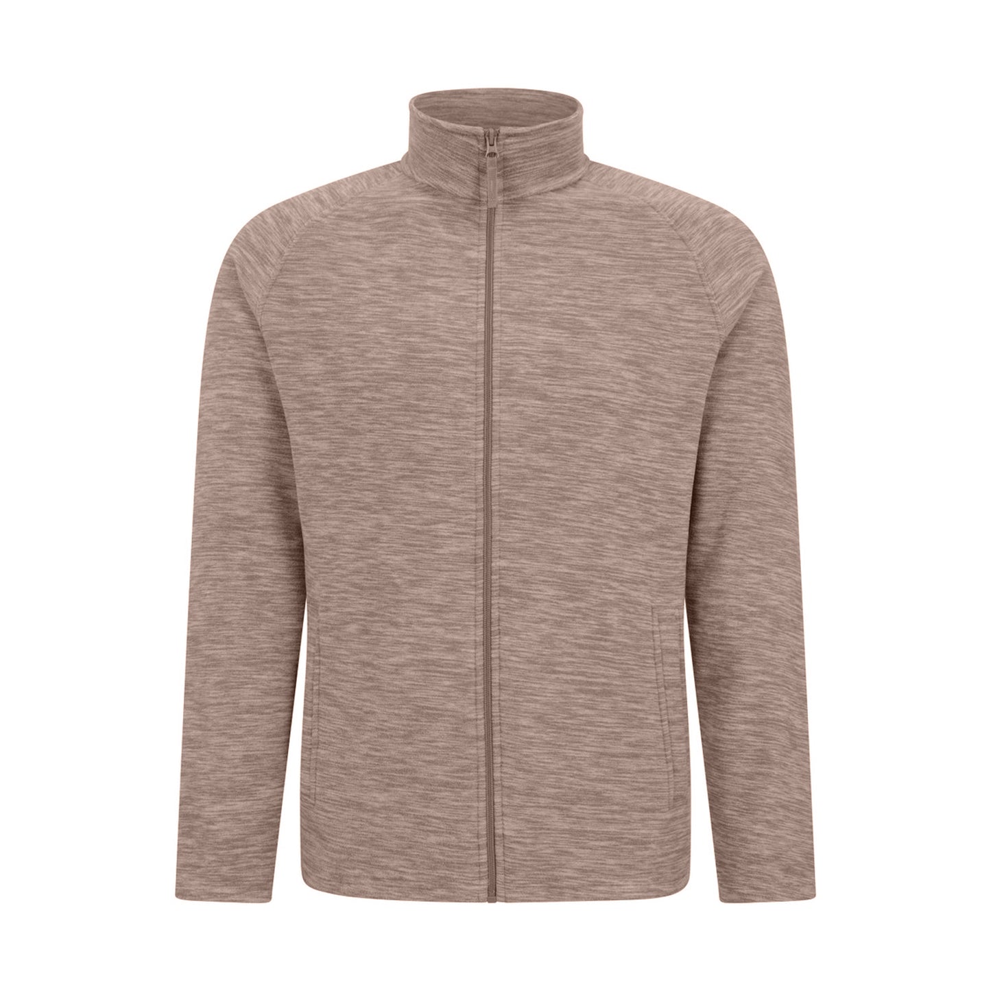 Light Brown - Back - Mountain Warehouse Mens Snowdon II Full Zip Fleece Jacket