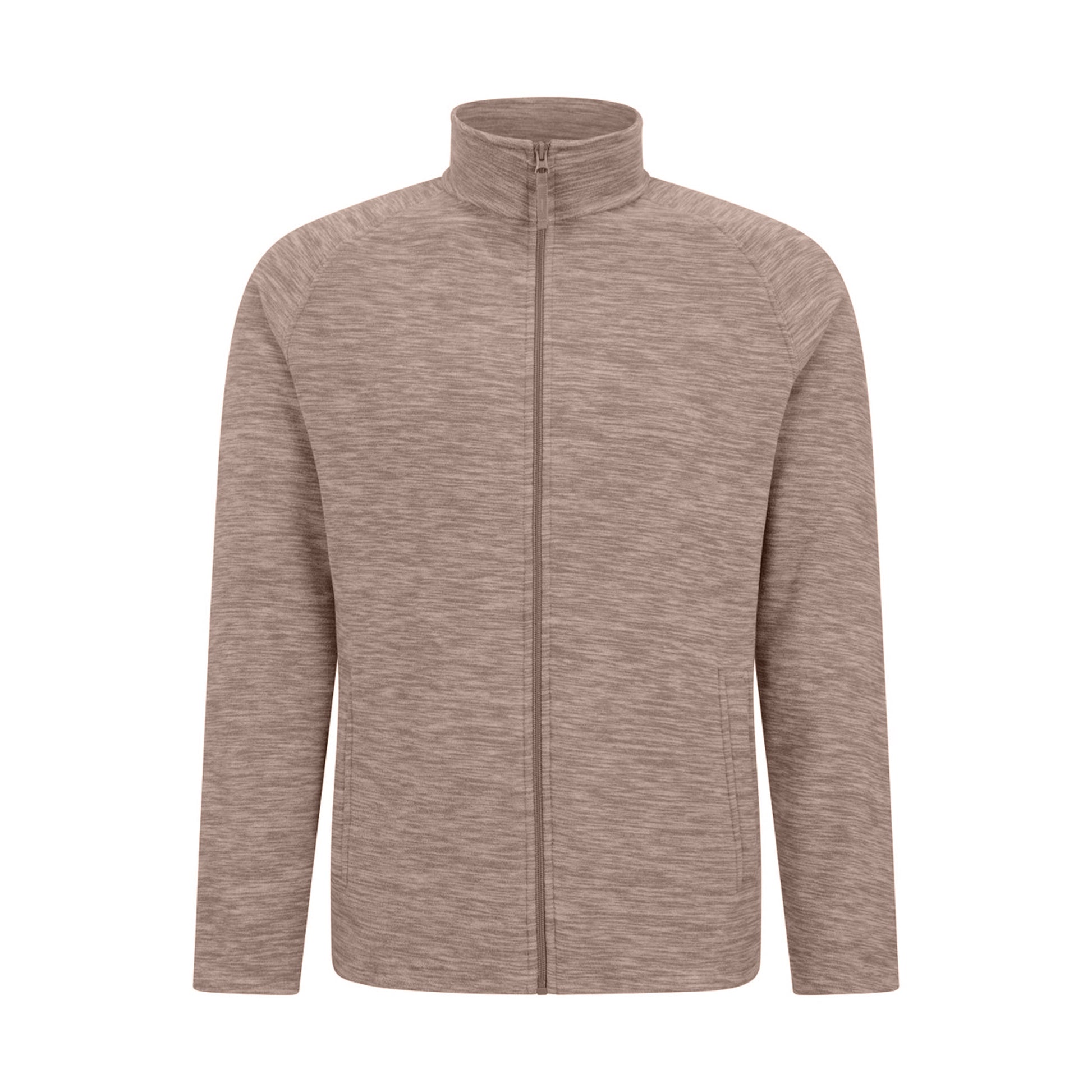 Light Brown - Back - Mountain Warehouse Mens Snowdon II Full Zip Fleece Jacket