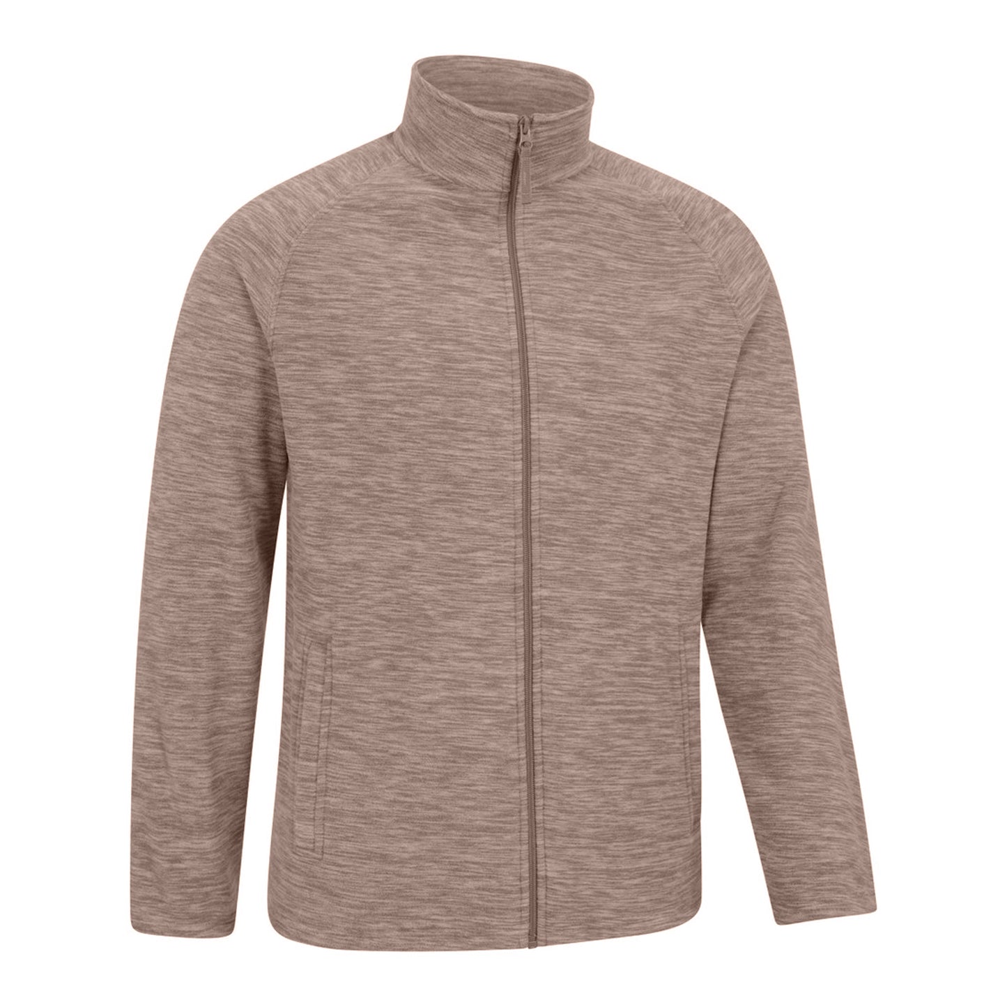 Light Brown - Lifestyle - Mountain Warehouse Mens Snowdon II Full Zip Fleece Jacket