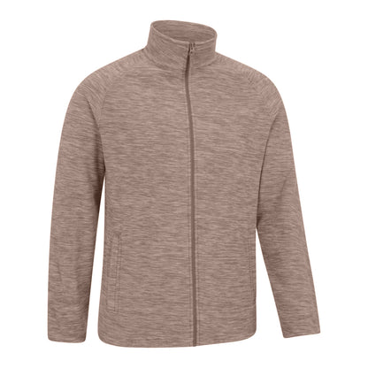 Light Brown - Lifestyle - Mountain Warehouse Mens Snowdon II Full Zip Fleece Jacket