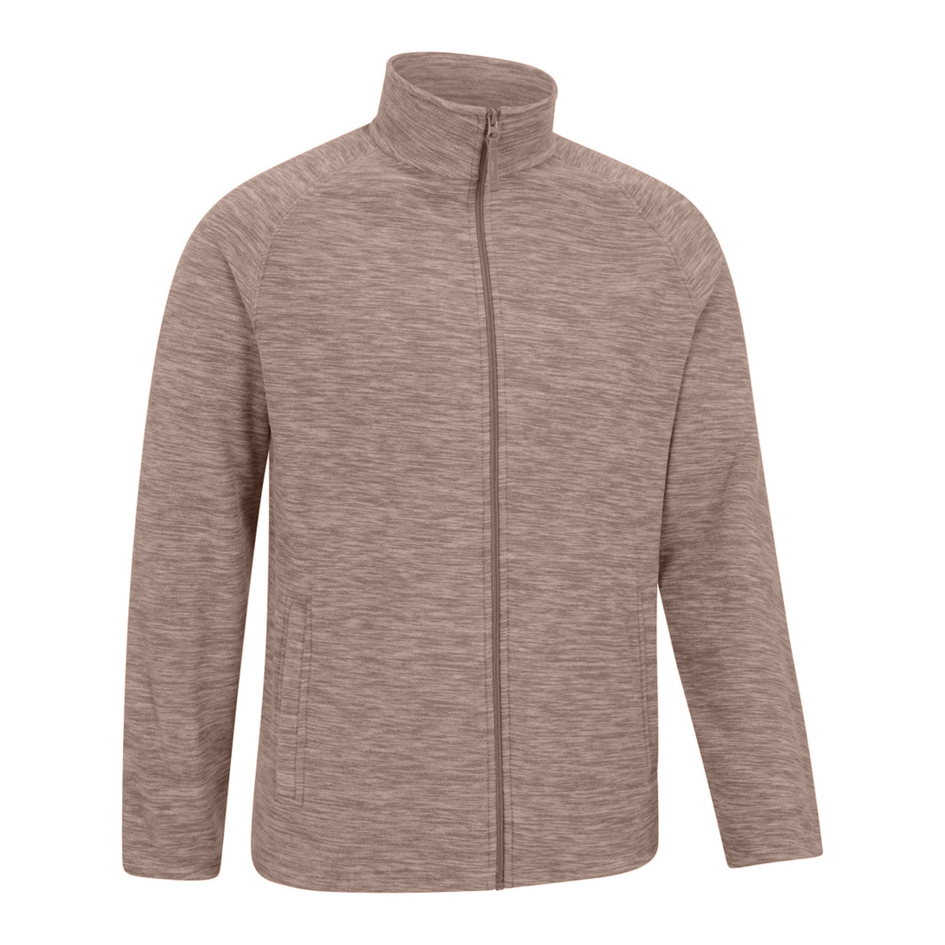 Light Brown - Lifestyle - Mountain Warehouse Mens Snowdon II Full Zip Fleece Jacket