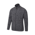 Grey - Side - Mountain Warehouse Mens Snowdon II Full Zip Fleece Jacket