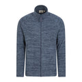 Blue - Front - Mountain Warehouse Mens Snowdon II Full Zip Fleece Jacket