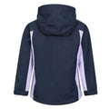 Navy - Side - Mountain Warehouse Childrens-Kids Shelly Waterproof Jacket