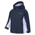 Navy - Lifestyle - Mountain Warehouse Childrens-Kids Shelly Waterproof Jacket