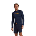 Navy - Lifestyle - Animal Mens Sonny Logo Rash Guard