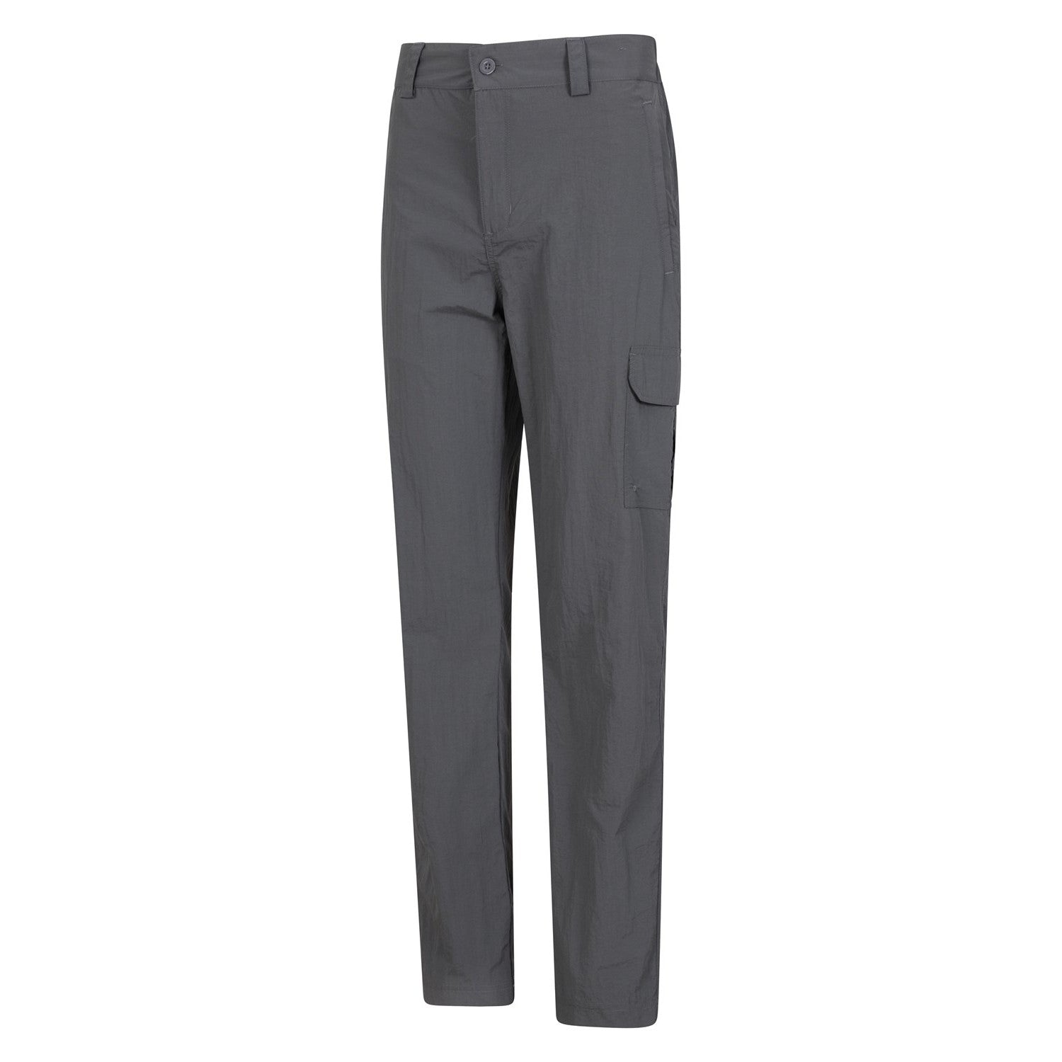 Grey - Side - Mountain Warehouse Mens Explore Trousers