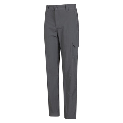 Grey - Side - Mountain Warehouse Mens Explore Trousers