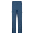Blue - Front - Mountain Warehouse Mens Explore Trousers