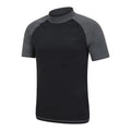 Dark Grey - Back - Mountain Warehouse Mens UV Protection Rash Guard