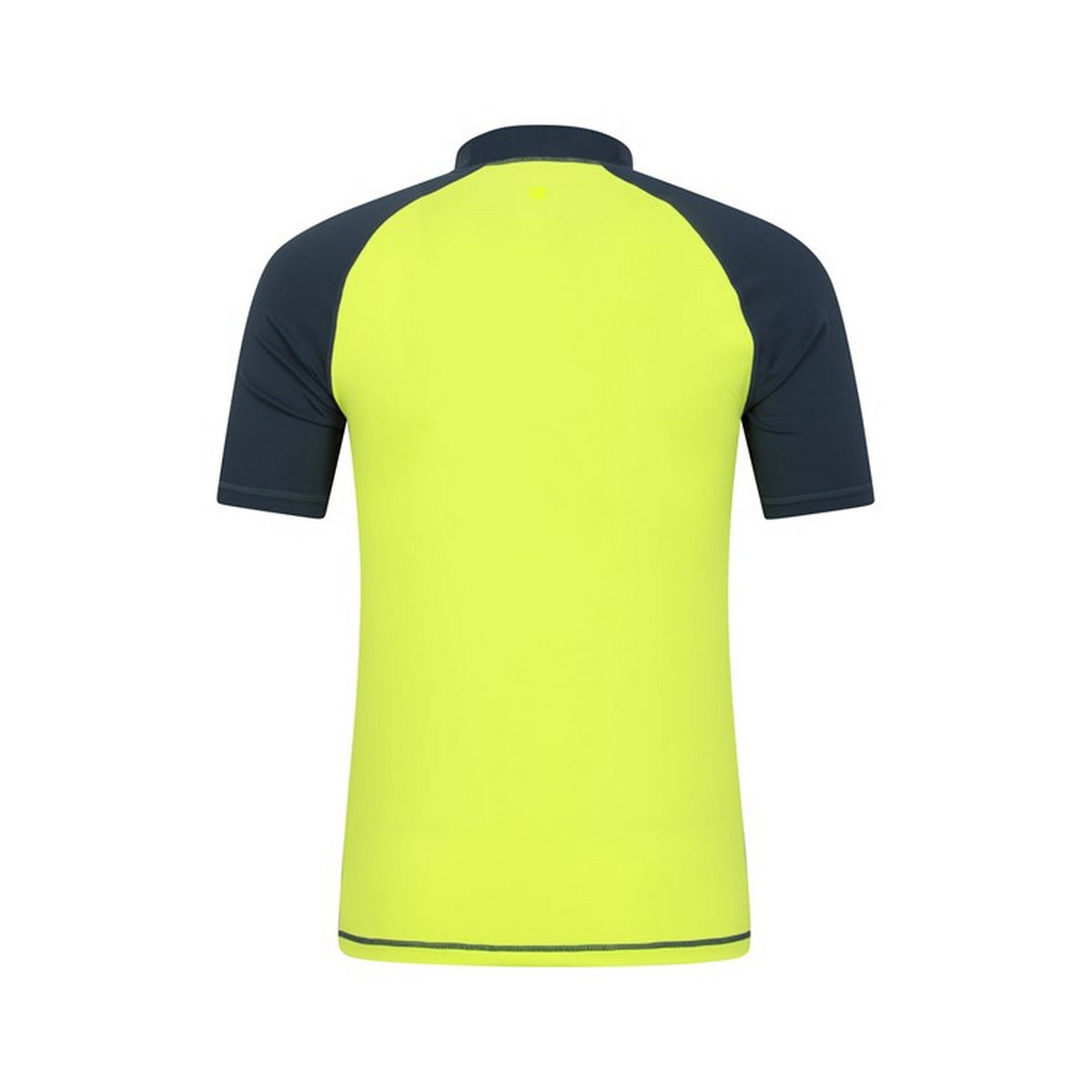 Yellow - Back - Mountain Warehouse Mens UV Protection Rash Guard