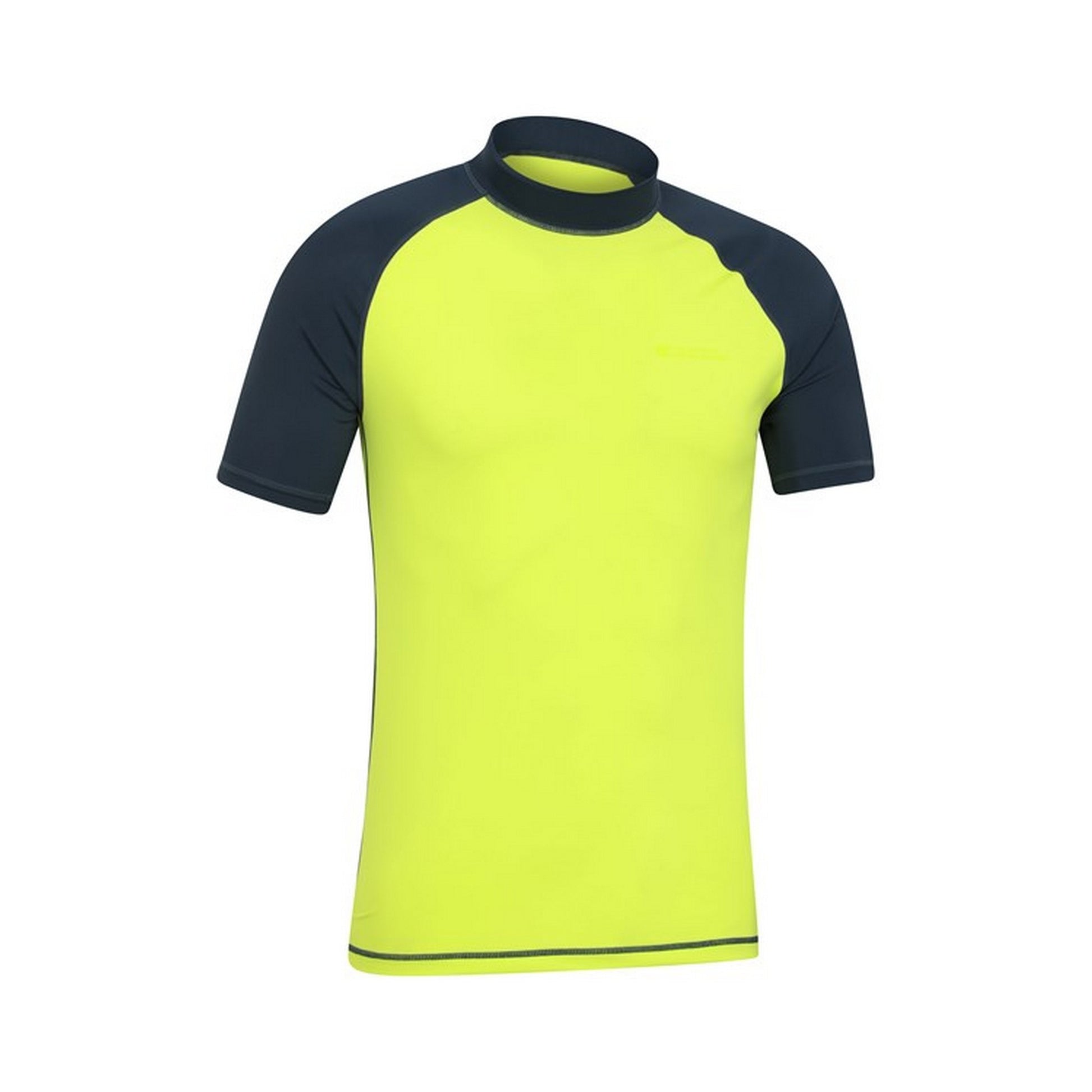 Yellow - Side - Mountain Warehouse Mens UV Protection Rash Guard