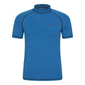 Blue - Front - Mountain Warehouse Mens UV Protection Rash Guard