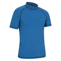 Blue - Back - Mountain Warehouse Mens UV Protection Rash Guard