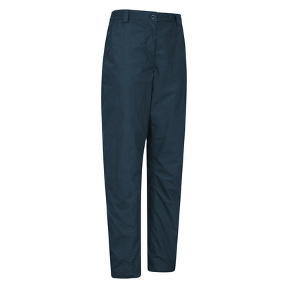 Navy - Side - Mountain Warehouse Womens-Ladies Trek II Regular Winter Trousers
