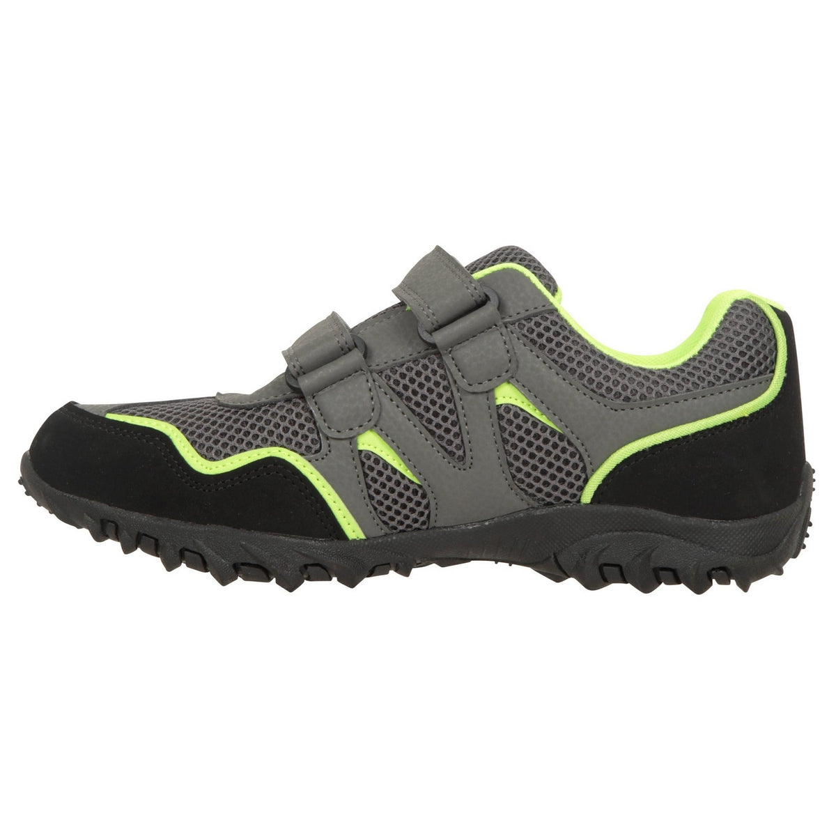 Lime - Back - Mountain Warehouse Childrens-Kids Mars Trainers