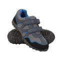 Navy - Close up - Mountain Warehouse Childrens-Kids Mars Trainers