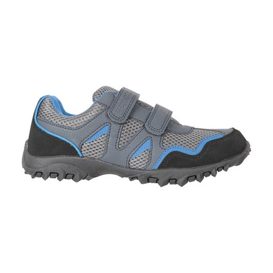 Navy - Front - Mountain Warehouse Childrens-Kids Mars Trainers