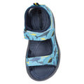Light Blue - Side - Mountain Warehouse Childrens-Kids Sand Shark Sandals