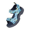 Light Blue - Front - Mountain Warehouse Childrens-Kids Sand Shark Sandals