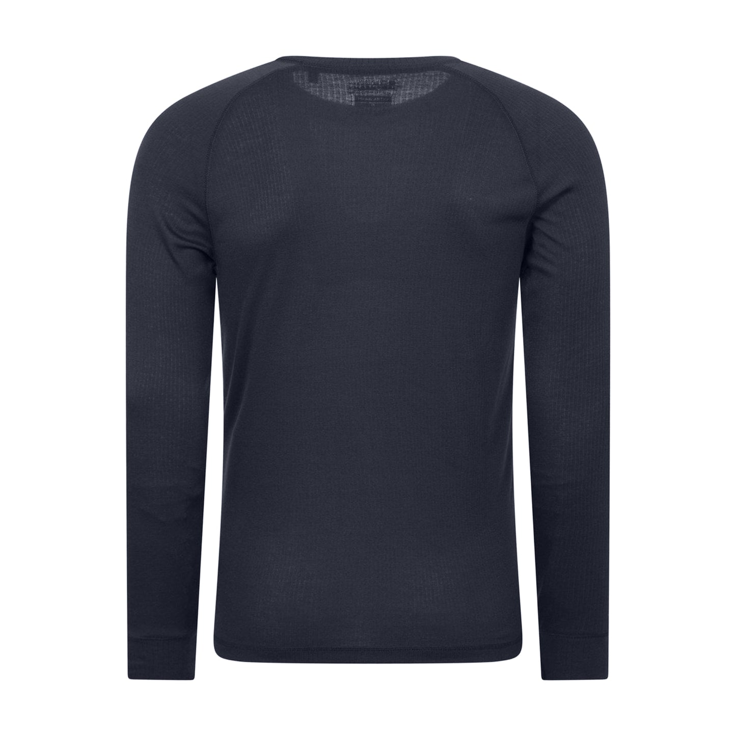 Navy - Back - Mountain Warehouse Mens Talus Round Neck Long-Sleeved Thermal Top