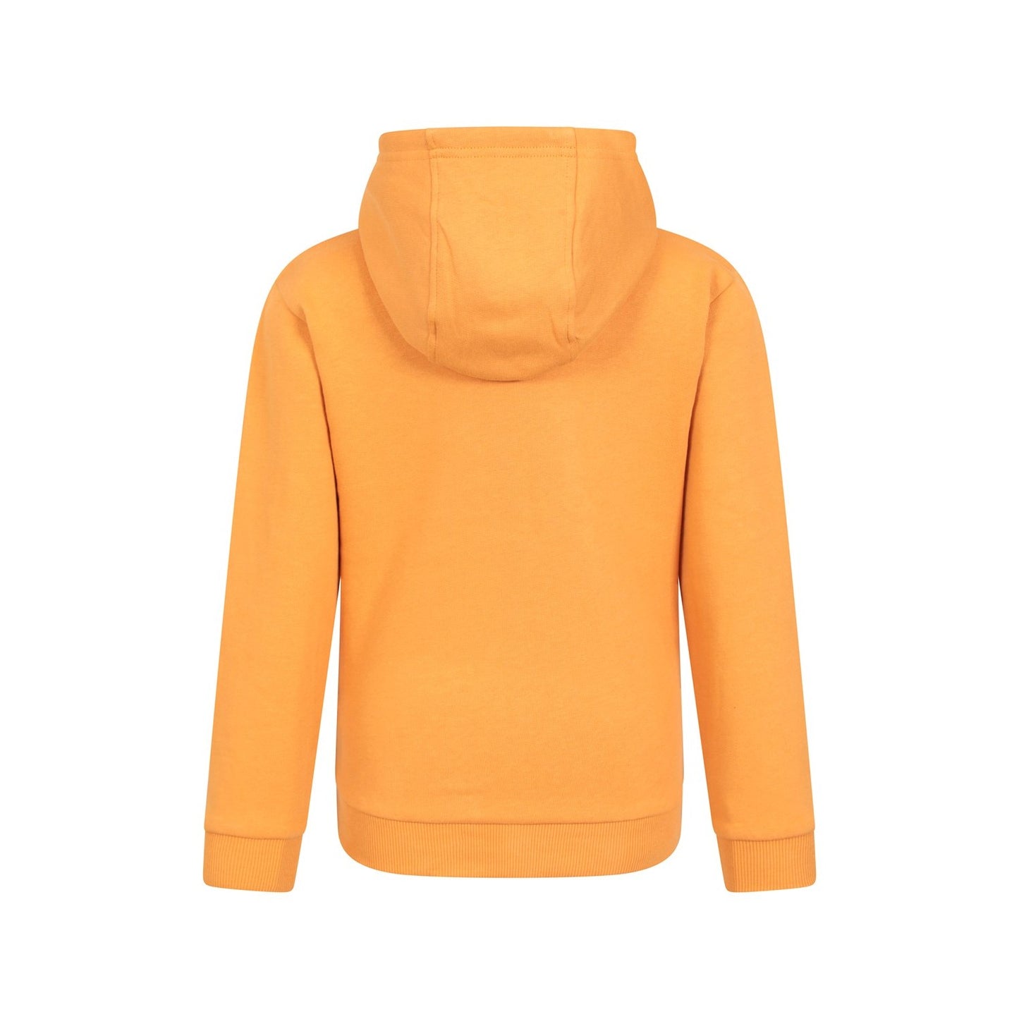 Orange - Back - Mountain Warehouse Childrens-Kids Abstract Wolf Organic Hoodie
