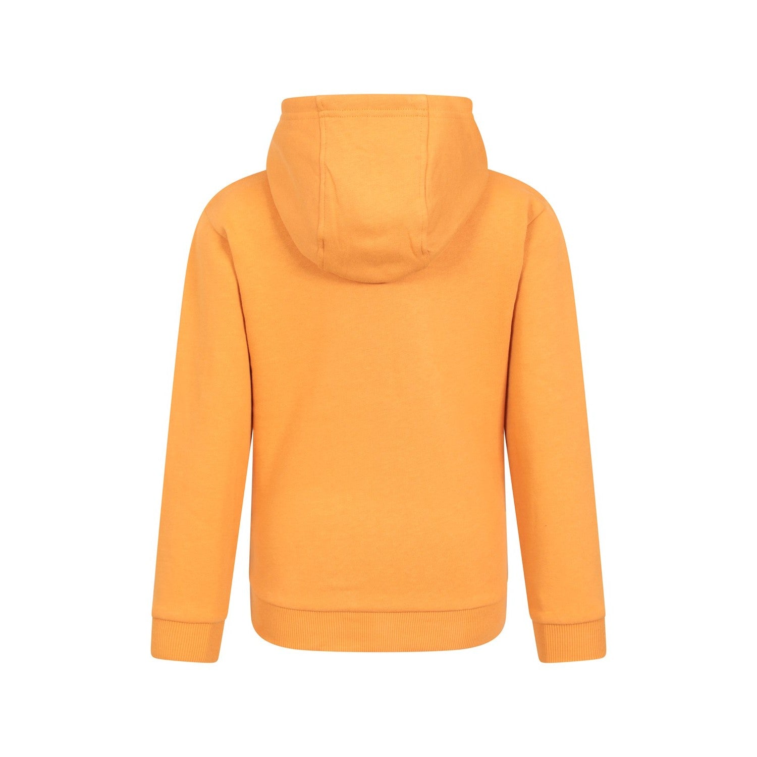 Orange - Back - Mountain Warehouse Childrens-Kids Abstract Wolf Organic Hoodie