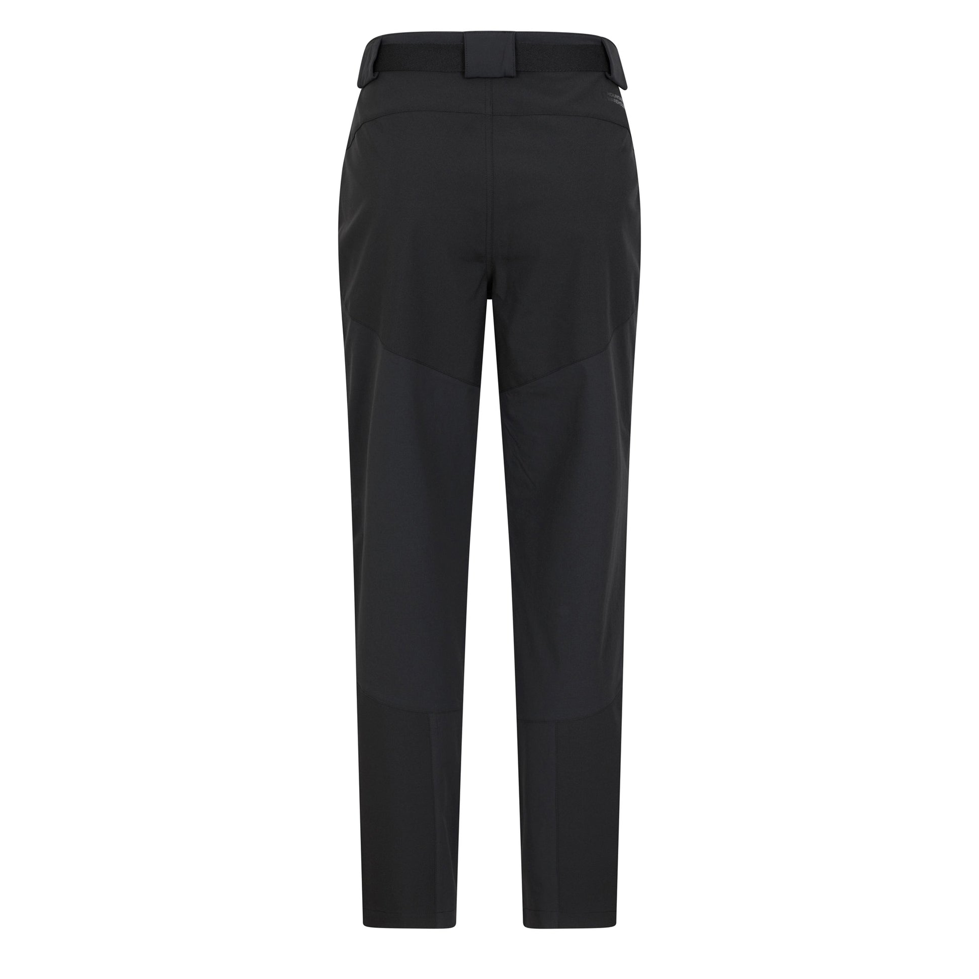 Black - Back - Mountain Warehouse Mens Forest Water Resistant Hiking Trousers