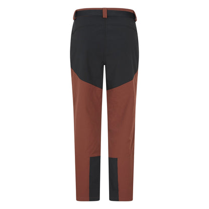 Rust - Back - Mountain Warehouse Mens Forest Water Resistant Hiking Trousers