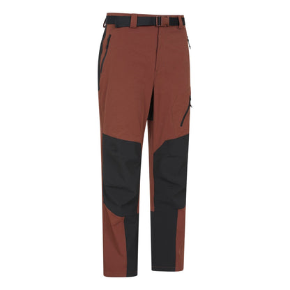 Rust - Side - Mountain Warehouse Mens Forest Water Resistant Hiking Trousers
