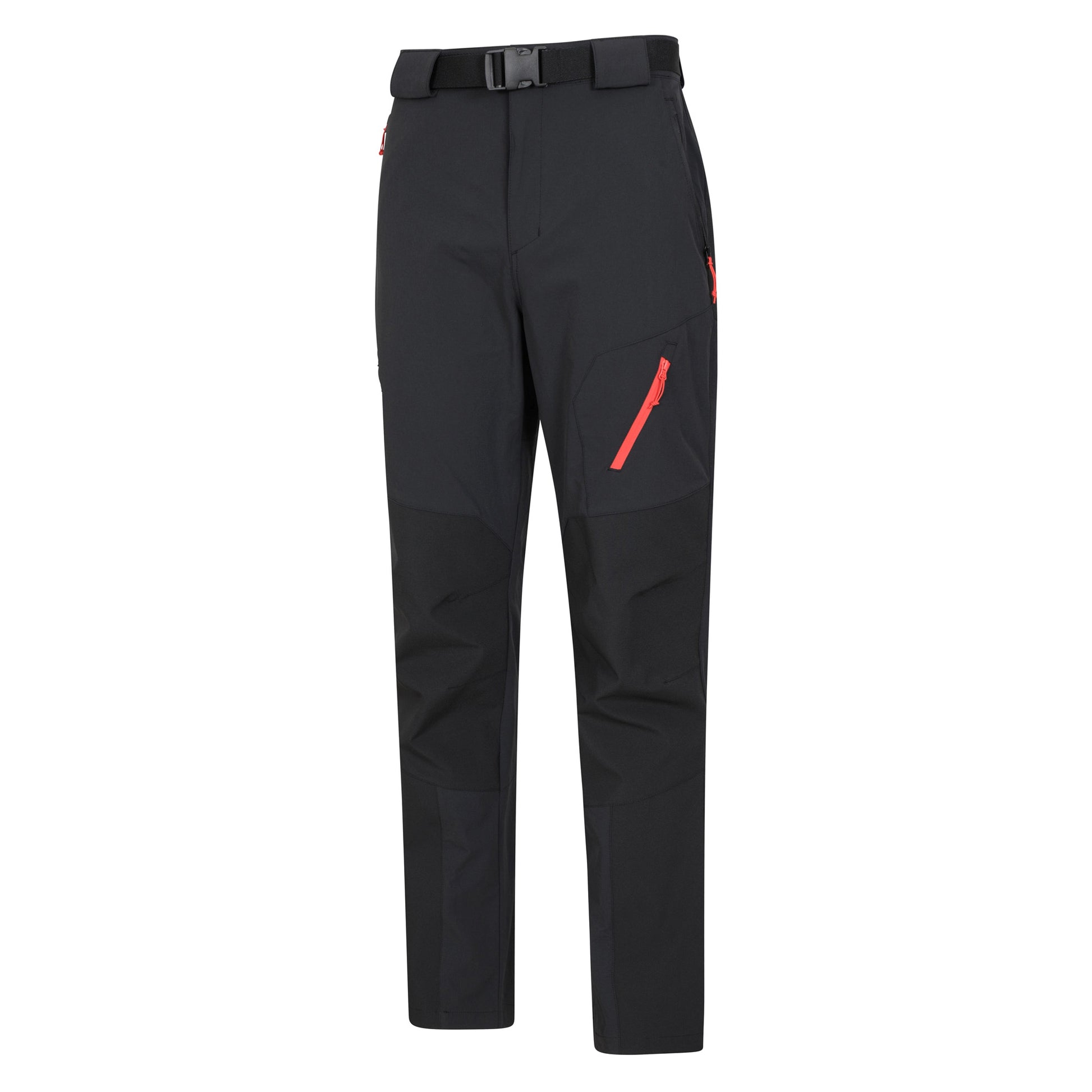 Black - Lifestyle - Mountain Warehouse Mens Forest Water Resistant Hiking Trousers