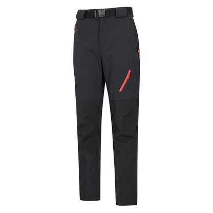 Black - Lifestyle - Mountain Warehouse Mens Forest Water Resistant Hiking Trousers