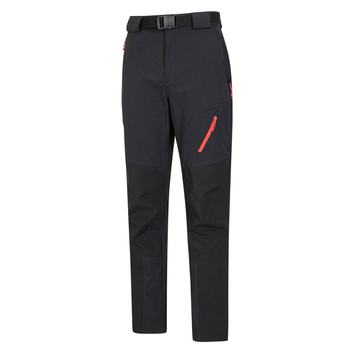 Black - Lifestyle - Mountain Warehouse Mens Forest Water Resistant Hiking Trousers