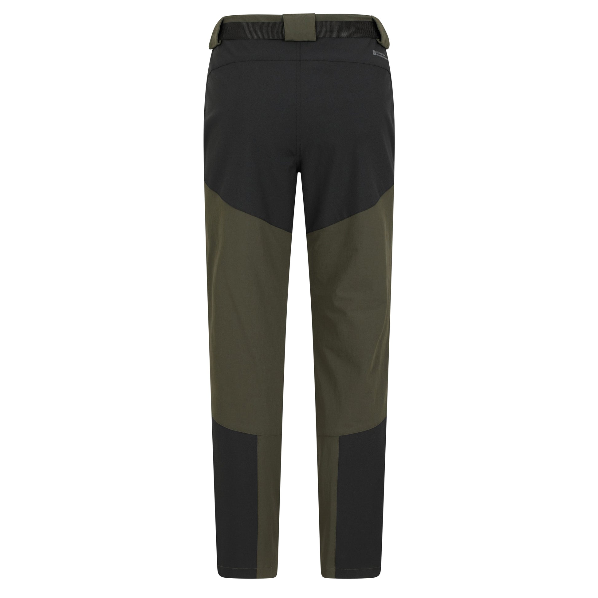 Green - Back - Mountain Warehouse Mens Forest Water Resistant Hiking Trousers