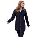 Black - Back - Mountain Warehouse Womens-Ladies Hilltop Waterproof Jacket