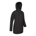 Black - Pack Shot - Mountain Warehouse Womens-Ladies Hilltop Waterproof Jacket