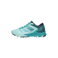 Teal - Close up - Mountain Warehouse Womens-Ladies Performance Ortholite Trainers