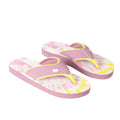 Fuchsia - Front - Animal Childrens-Kids Swish Recycled Flip Flops