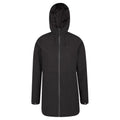 Black - Front - Mountain Warehouse Womens-Ladies Hilltop Waterproof Jacket