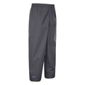 Black - Back - Mountain Warehouse Childrens-Kids Pakka Waterproof Over Trousers