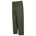 Khaki - Side - Mountain Warehouse Childrens-Kids Pakka Waterproof Over Trousers