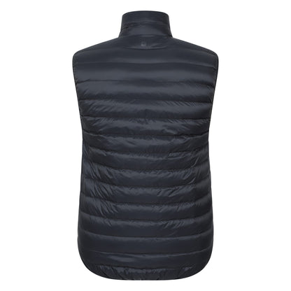Jet Black - Back - Mountain Warehouse Mens Featherweight II Gilet